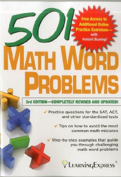 501 Math Word Problems (Revised, Updated)