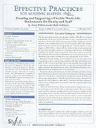 Creating and Supporting a Flexible Work-Life Environment for Faculty and Staff: Issue 2