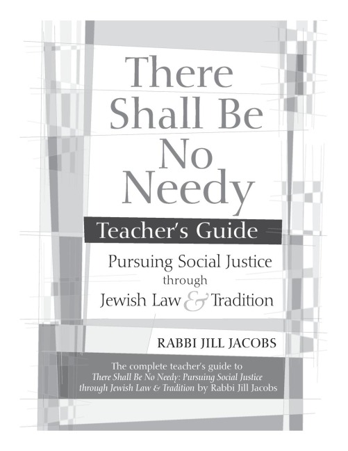 There Shall Be No Needy Teachers Guide