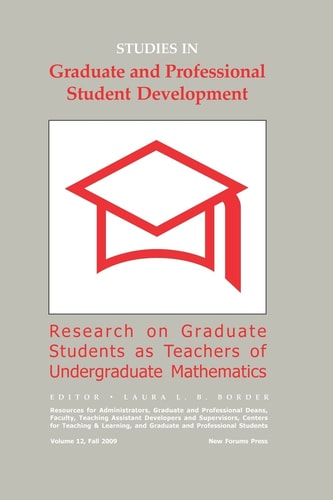 Research on graduate students as teachers of undergraduate mathematics