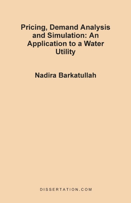 Pricing, Demand Analysis and Simulation: An Application to a Water Utility