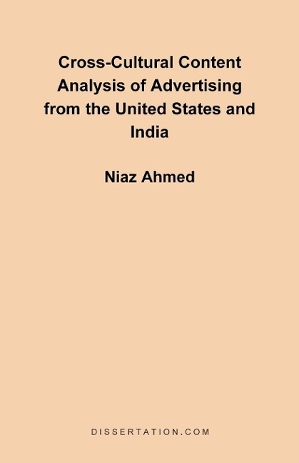 Cross-Cultural Content Analysis of Advertising from the United States and India
