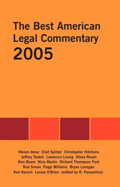 The Best American Legal Commentary