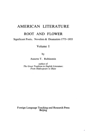 American Literature Root and Flower