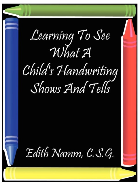 Learning to See What a Childs Handwriting Shows and Tells