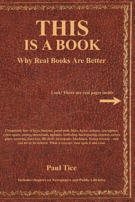 THIS Is a Book: Why Real Books Are Better