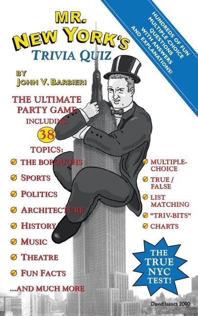 Mr. New Yorks Trivia Quiz
