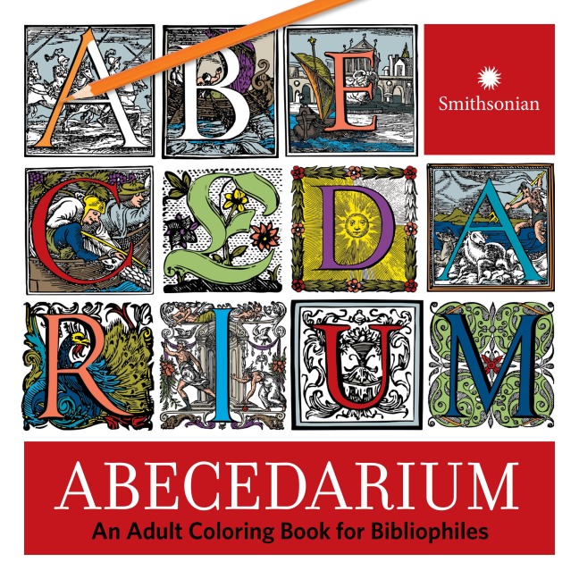Abecedarium: An Adult Coloring Book for Bibliophiles