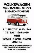 VOLKSWAGEN TRANSPORTER 1950-1979 1200cc - 1600cc WORKSHOP MANUAL