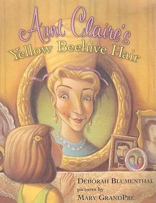 Aunt Claires Yellow Beehive Hair