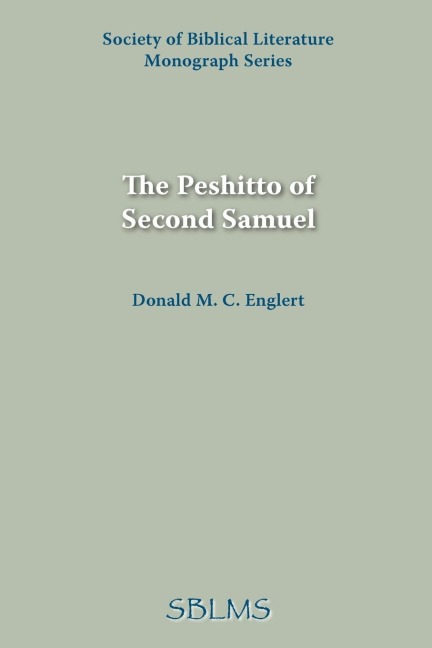 The Peshitto of Second Samuel