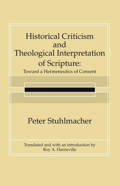 Historical Criticism and Theological Interpretation of Scripture