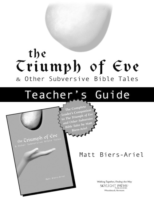 Triumph of Eve Teachers Guide