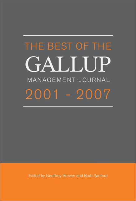 The Best of the Gallup Management Journal 2001-2007