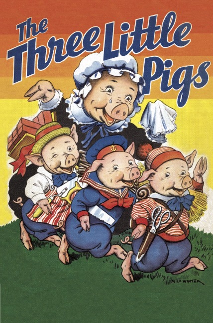 The Three Little Pigs Shape Book
