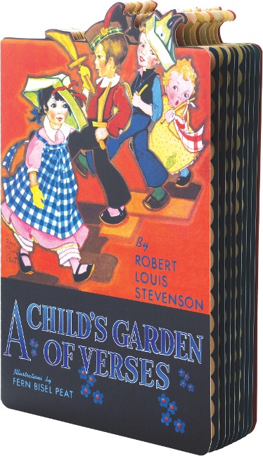 A Childs Garden of Verses - Childrens Shape Book - Vintage