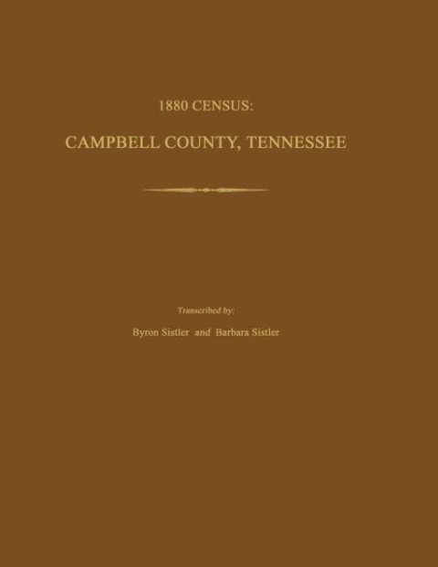 1880 Census: Campbell County, Tennessee