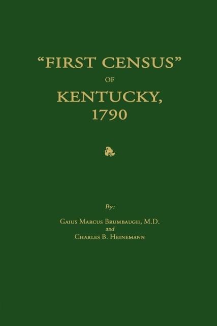 First Census of Kentucky, 1790
