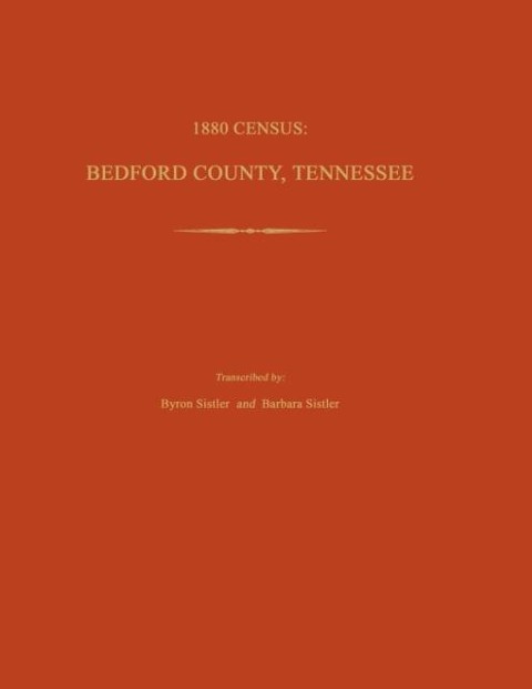 1880 Census: Bedford County, Tennessee