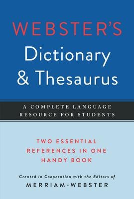 Websters Dictionary & Thesaurus