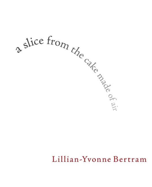 a slice from the cake made of air