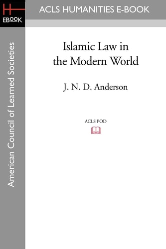 Islamic Law in the Modern World