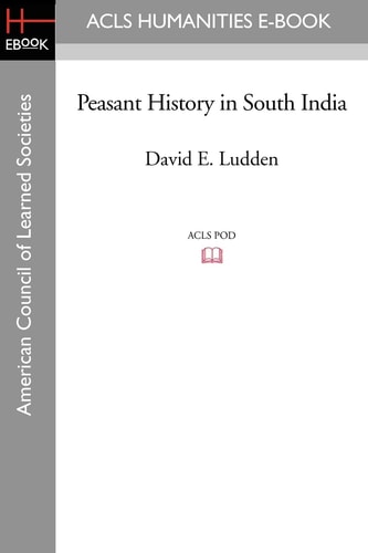 Peasant History in South India
