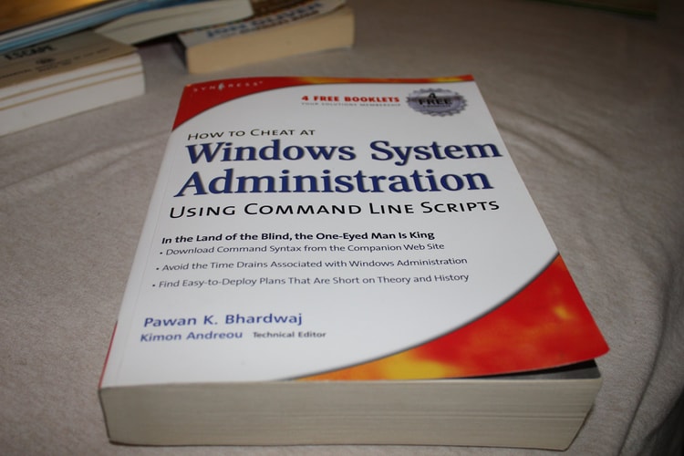 How to Cheat at Windows System Administration Using Command Line Scripts