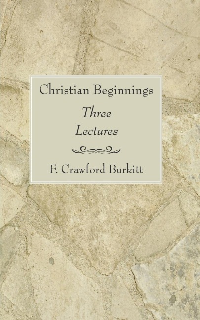 Christian Beginnings