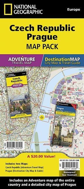 Czech Republic, Prague [Map Pack Bundle]