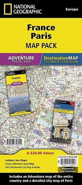 France, Paris [Map Pack Bundle]