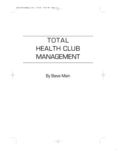 Total Health Club Management