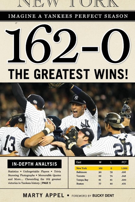 162-0: Imagine a Yankees Perfect Season: The Greatest Wins!