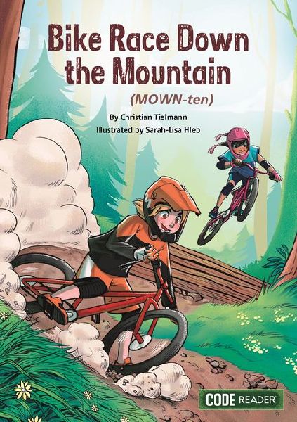 Bike Race Down the Mountain