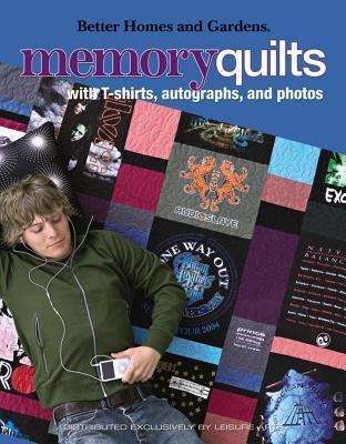 Better Homes and Gardens Memory Quilts with T-Shirts, Autographs, and Photos