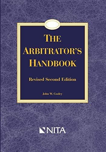 Arbitrator's Handbook Revised