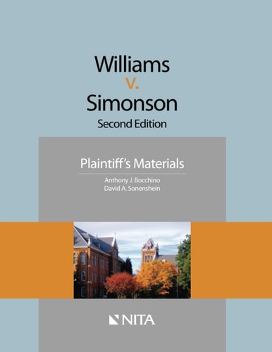 Williams v. Simonson Plaintiff's Materials