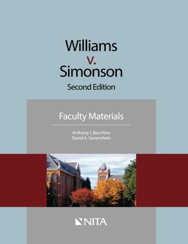 Williams v. Simonson Faculty Materials
