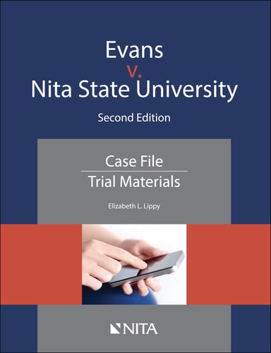 Evans v. Nita State University Case File