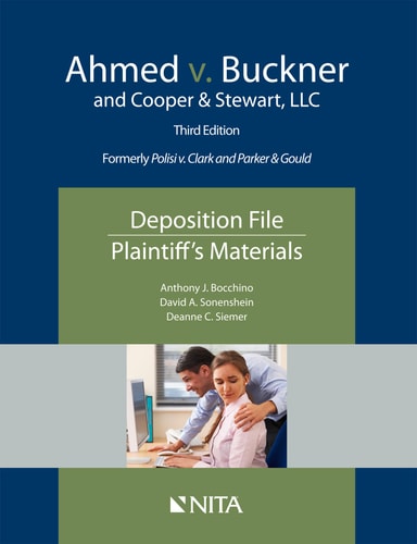 Ahmed v. Buckner and Cooper & Stewart, LLC Deposition File, Plaintiff's Materials
