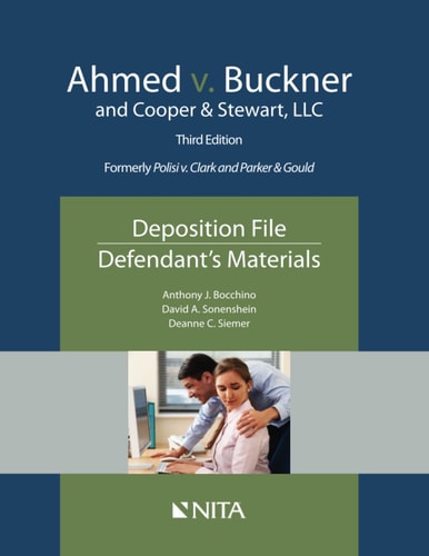 Ahmed v. Buckner and Cooper & Stewart, LLC Deposition File, Defendant's Materials