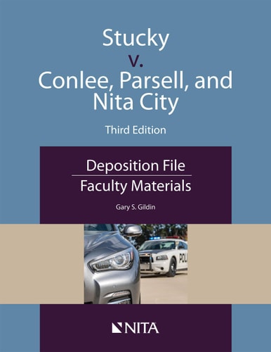 Stucky v. Conlee, Parsell, and Nita City Deposition File, Faculty Materials