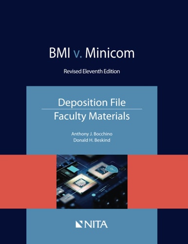 BMI v. Minicom Deposition File, Faculty Materials