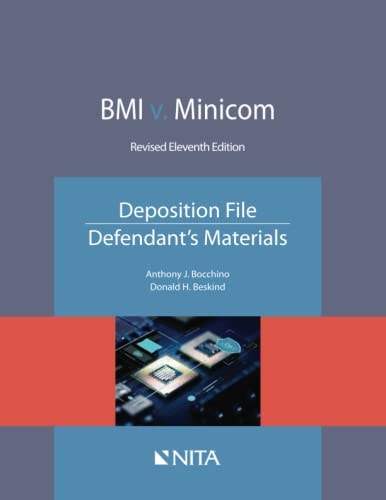 BMI v. Minicom, Deposition File, Defendant’s Materials