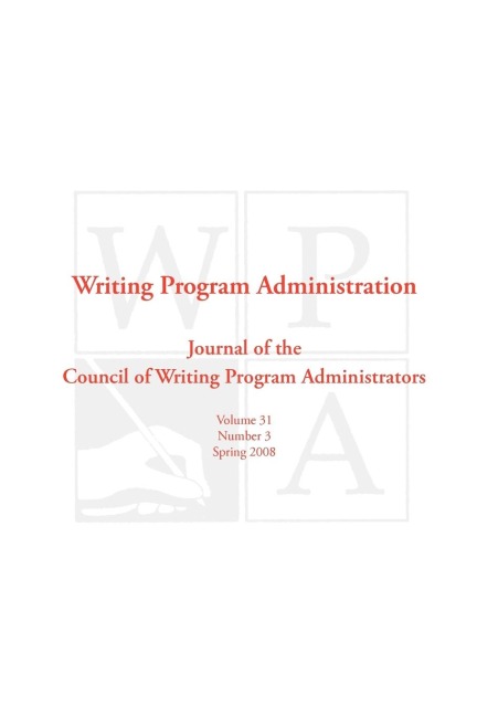 WPA: Writing Program Administration 31.3