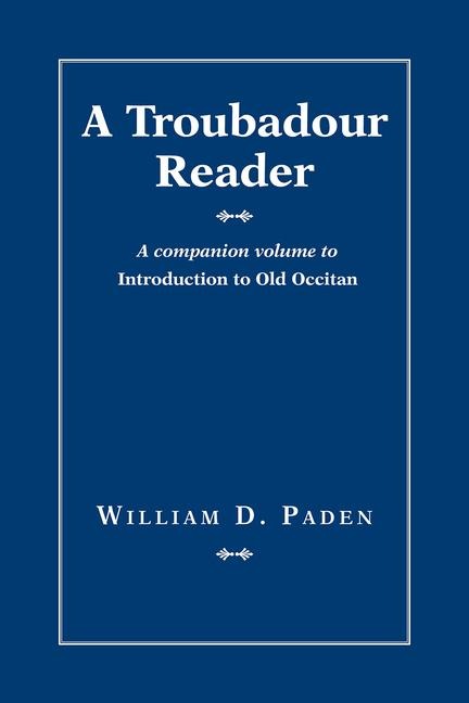 A Troubadour Reader