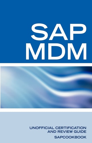 Sap Netweaver Mdm Master Data Management Certification