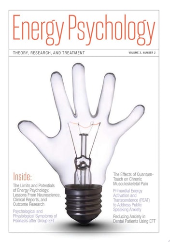 Energy Psychology Journal, 3:2 Theory, Research, and Treatment