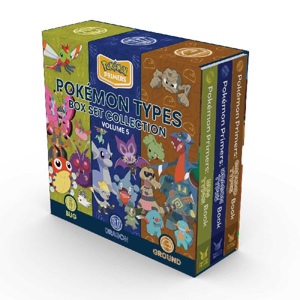 Pokémon Primers Type Box Set Collection, Volume 5: Bug, Dragon, Ground