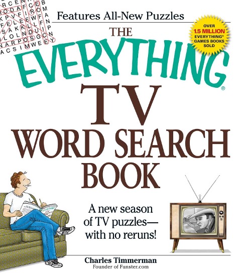 The Everything TV Word Search Book: A New Season of TV Puzzles - With No Reruns!